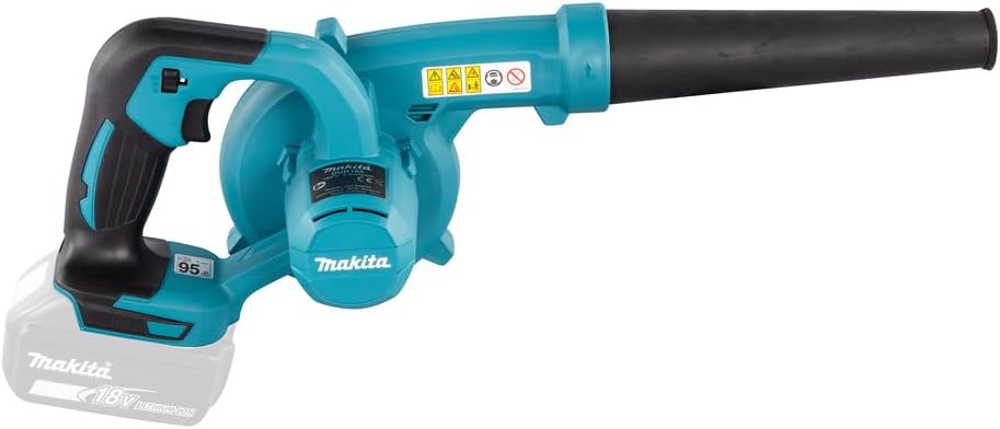 Makita Battery Blower 18 V (without Battery, without Charger), Blue, Black, Pack of 1