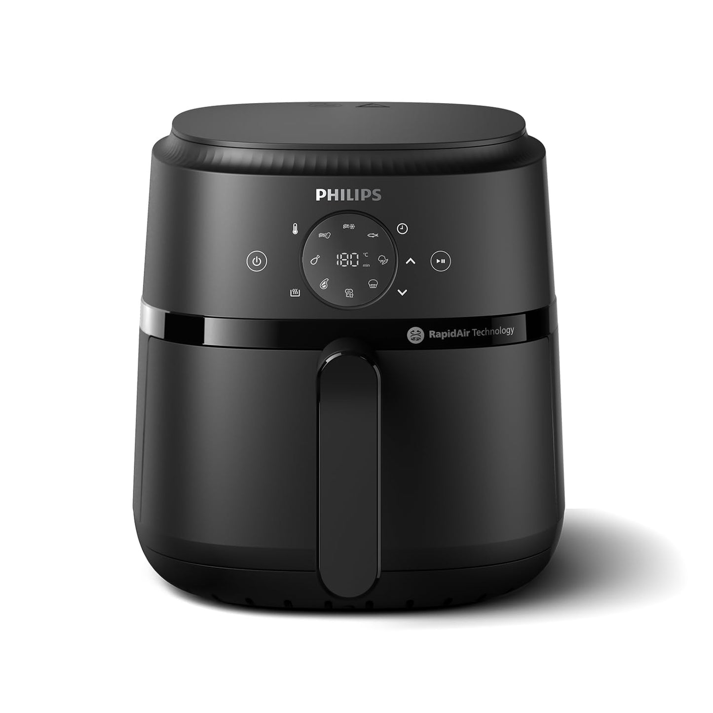 Philips Airfryer 2000 Series - 13 Preparation Options, 6.2 L, Compact Design with Cooking Window, RapidAir Technology, Frying with up to 90% Less Fat, Easy to Clean (NA230/00)