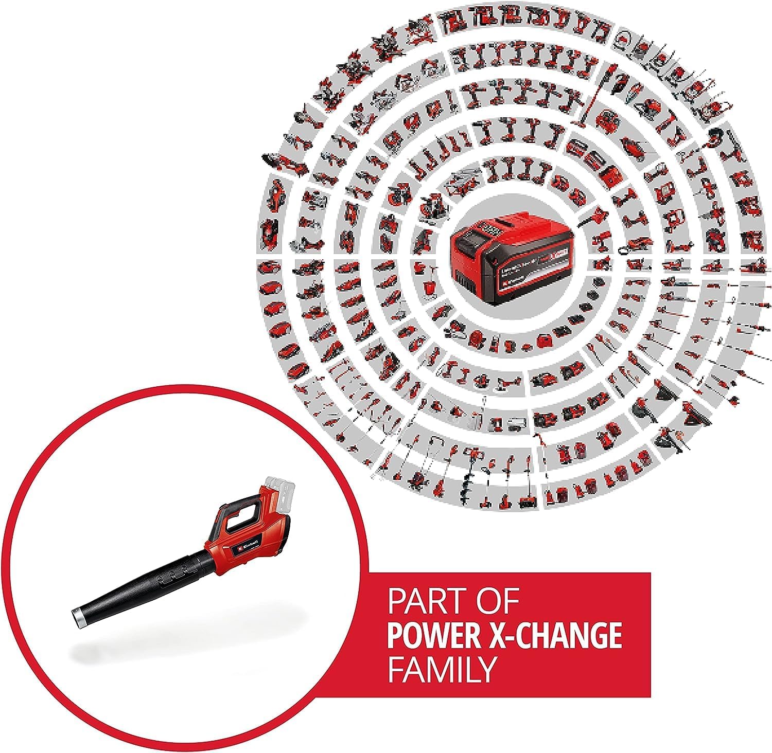 Einhell GE-LB 36/210 Li E-Solo Power X-Change Battery Leaf Blower