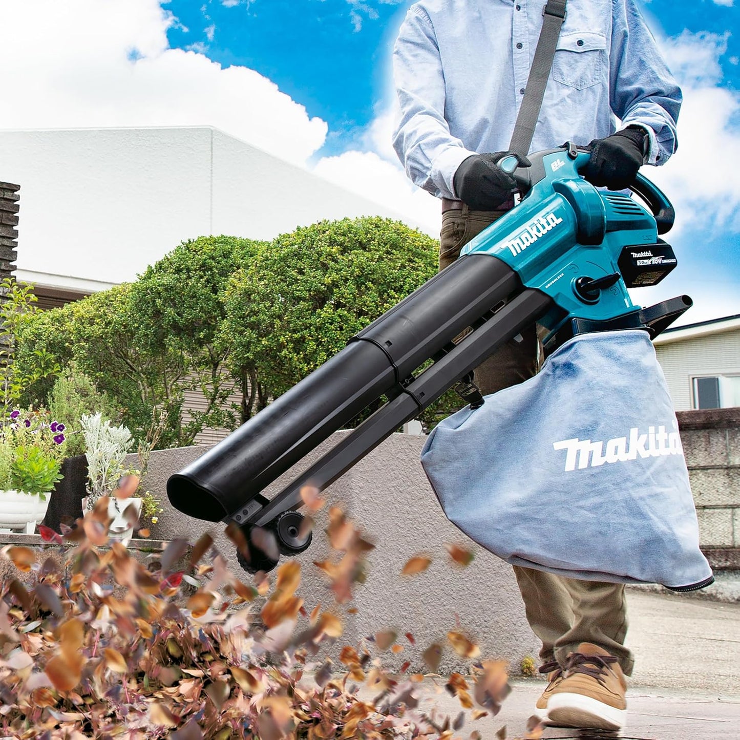Makita DUB187Z Cordless Leaf Blower / Vacuum Cleaner 18 V (without Battery, without Charger)